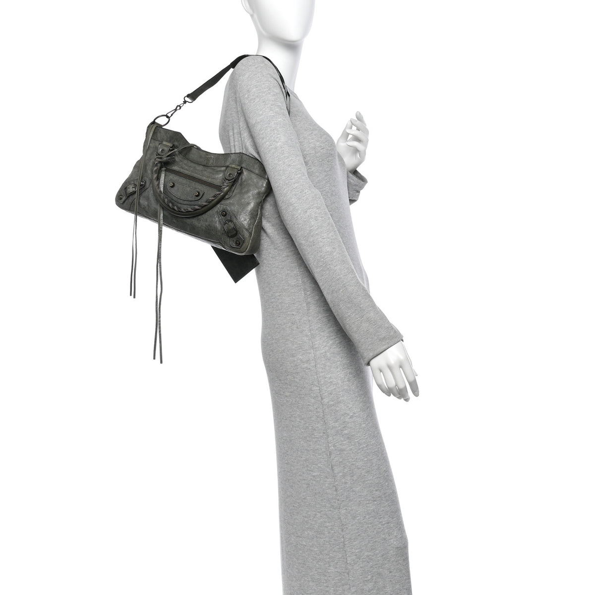 Balenciaga Agneau Classic Hardware First Anthracite 2 of 11