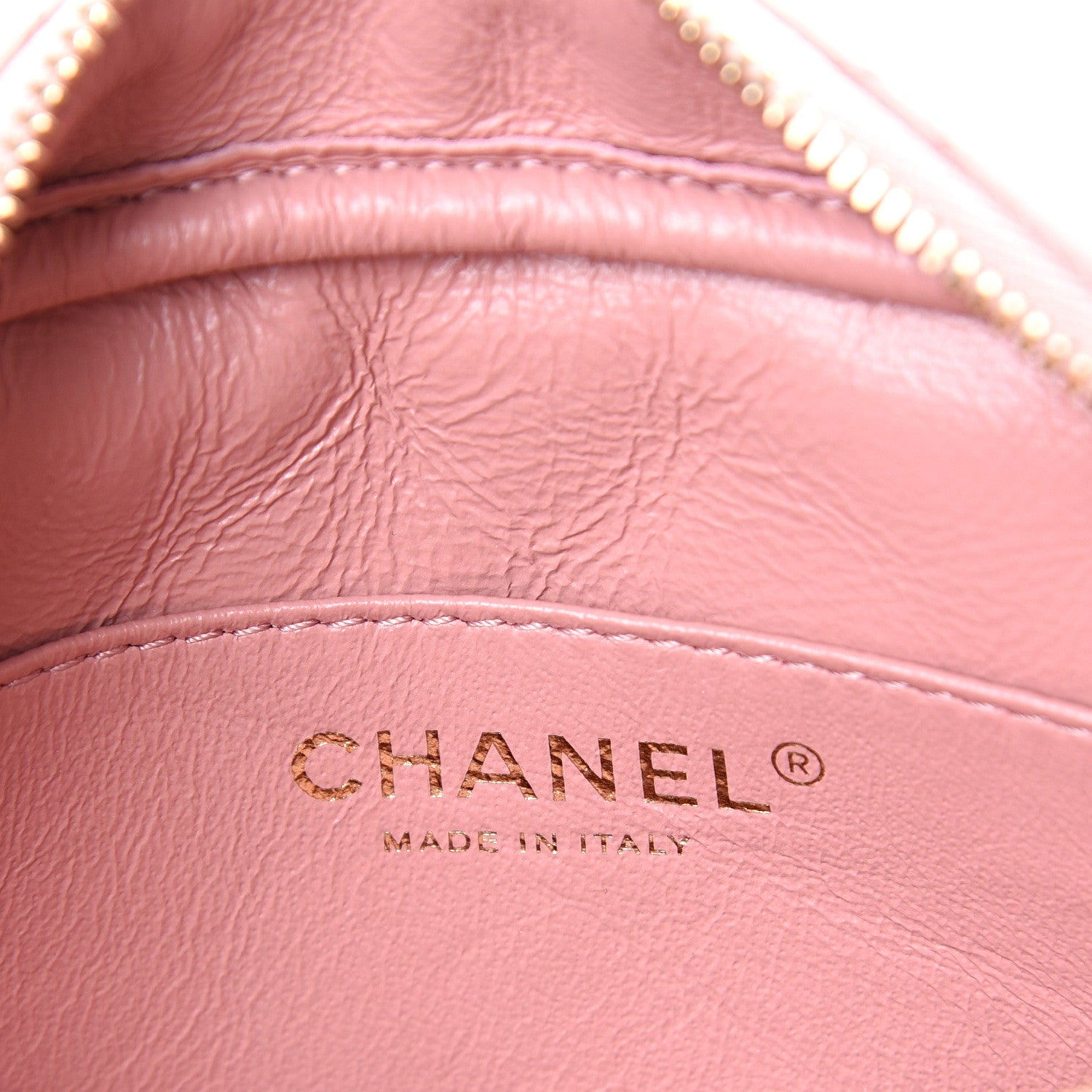 Chanel Aged Calfskin Quilted Mini Reissue Camera Case Pink 5 of 10