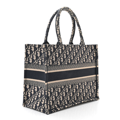 Christian Dior Oblique Medium Book Tote Blue Multicolor 3 of 12