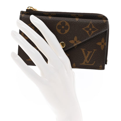 Louis Vuitton Monogram Recto Verso Card Holder Black 2 of 7
