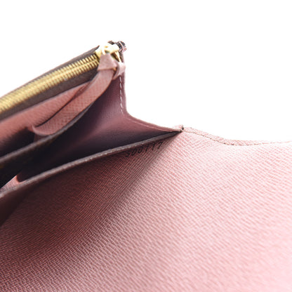 Louis Vuitton Monogram Emilie Wallet Rose Ballerine 7 of 12