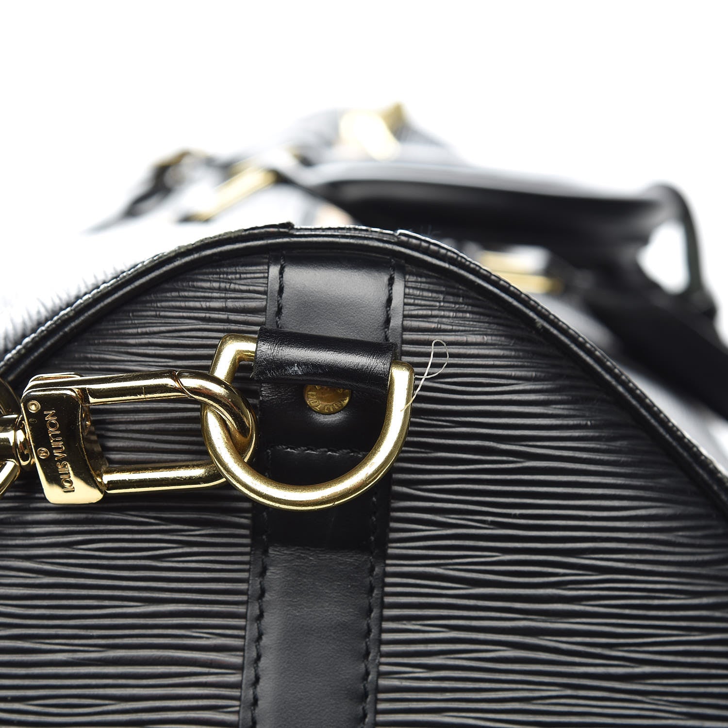 Louis Vuitton Epi Keepall Bandouliere 55 Black 16 of 19