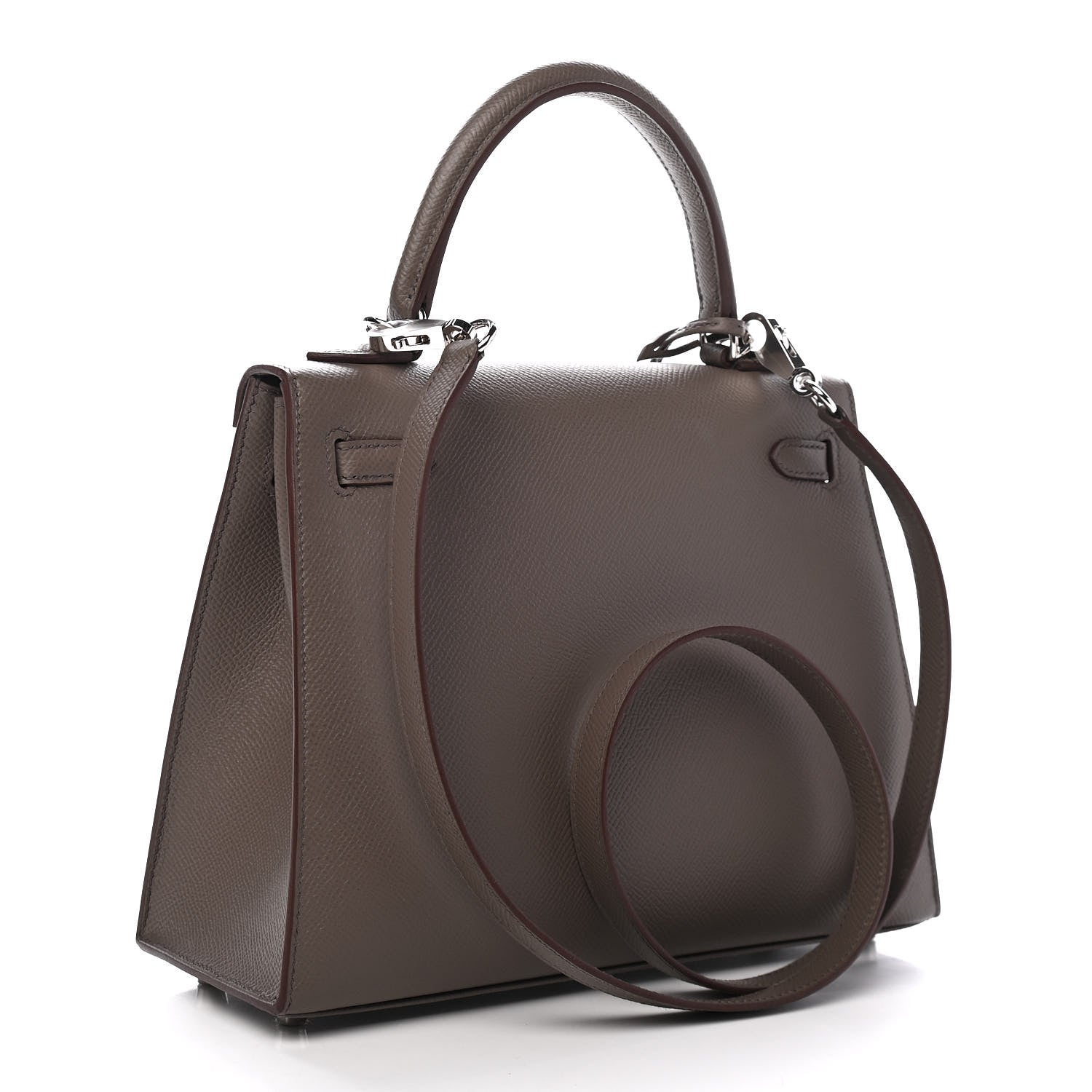 Hermes Epsom Kelly Sellier 25 Etain 5 of 19