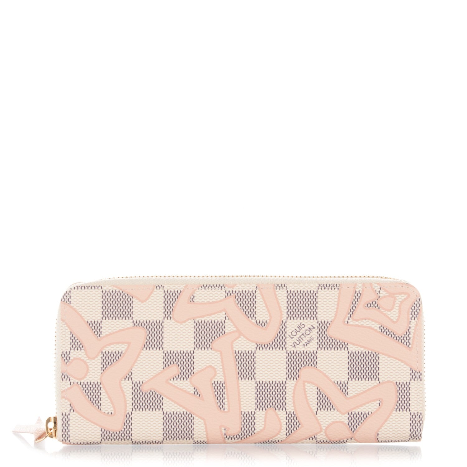 Louis Vuitton Damier Azur Tahitienne Clemence Wallet 1 of 7