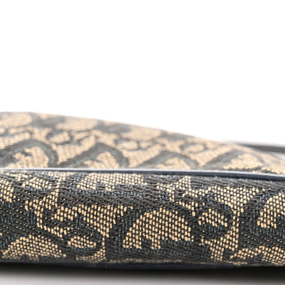 Christian Dior Monogram Mini Saddle Pochette Navy 10 of 11