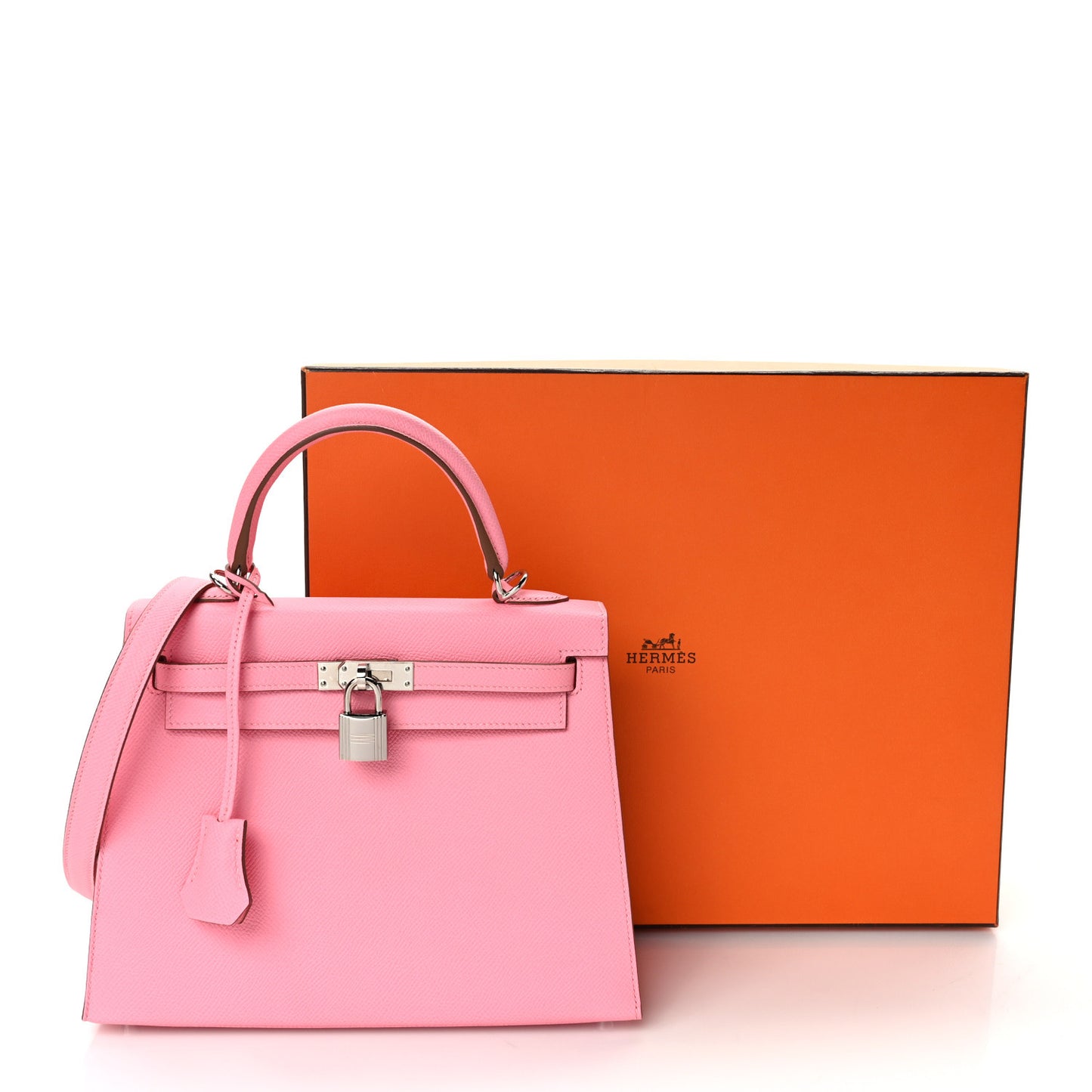 Epsom Kelly Sellier 25 Rose Confetti