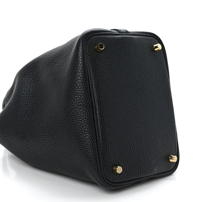 Hermes Taurillon Clemence Picotin Lock 18 PM Black 7 of 9