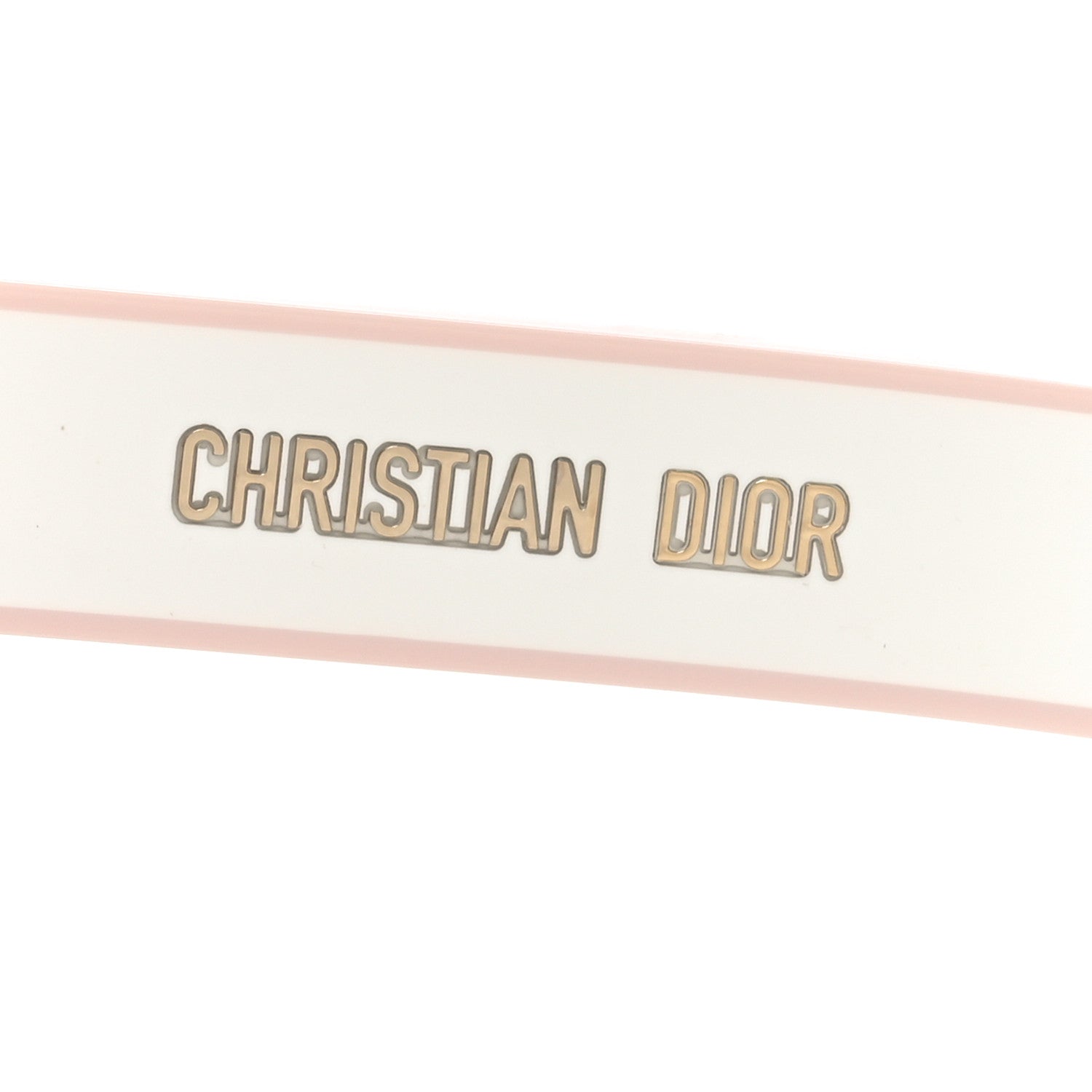 Christian Dior Diorpacific B3U Cat Eye Sunglasses White Pink