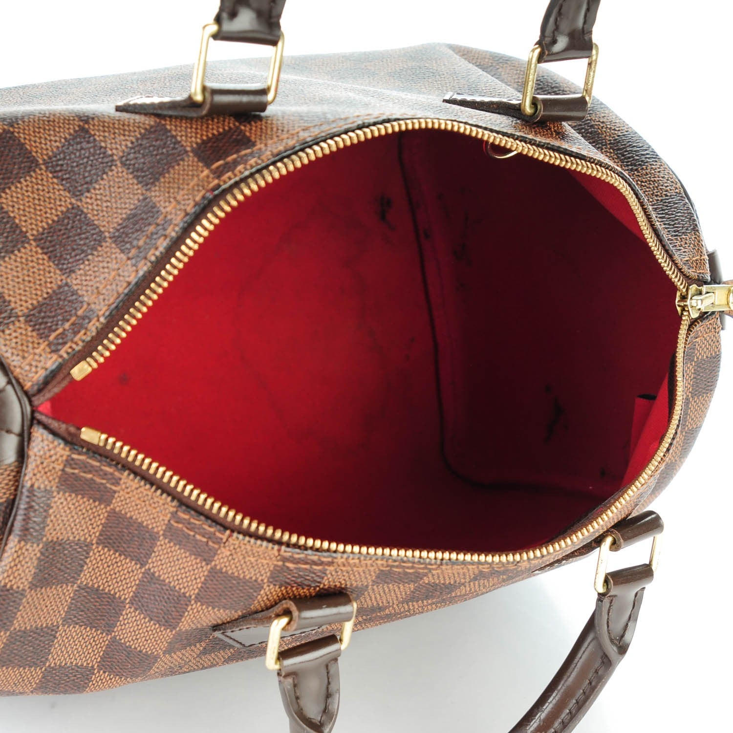 Louis Vuitton Damier Ebene Speedy 30 5 of 11