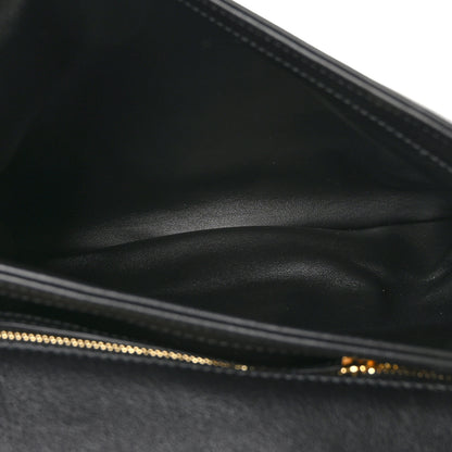 Gucci Roxy Calfskin Web Medium Studded Blondie Shoulder Flap Bag Black 5 of 11