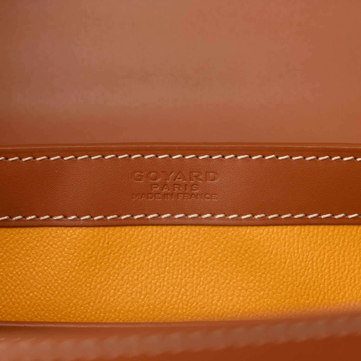 Goyard Clemency Cowhide Decize Taurillon Saigon PM Gold 6 of 10
