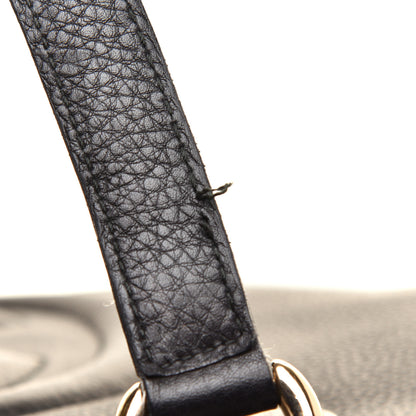 Gucci Pebbled Calfskin Large Soho Top Handle Bag Black 10 of 10
