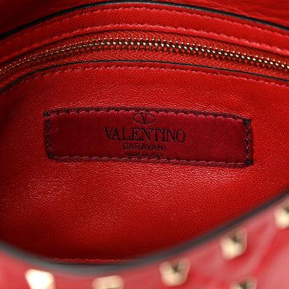Valentino Garavani Nappa Medium Rockstud Spike Shoulder Bag Rosso Valentino 6 of 18