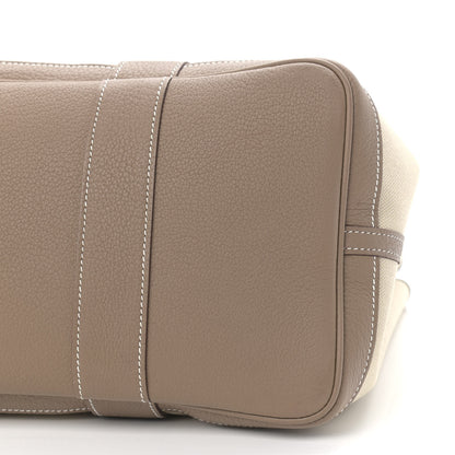Hermes Twill D Negonda Garden Party 36 MM Tote Beton Etoupe 8 of 8