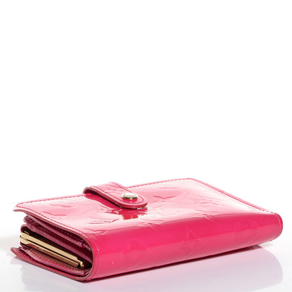 Louis Vuitton Vernis French Purse Wallet Rose Pop 3 of 6