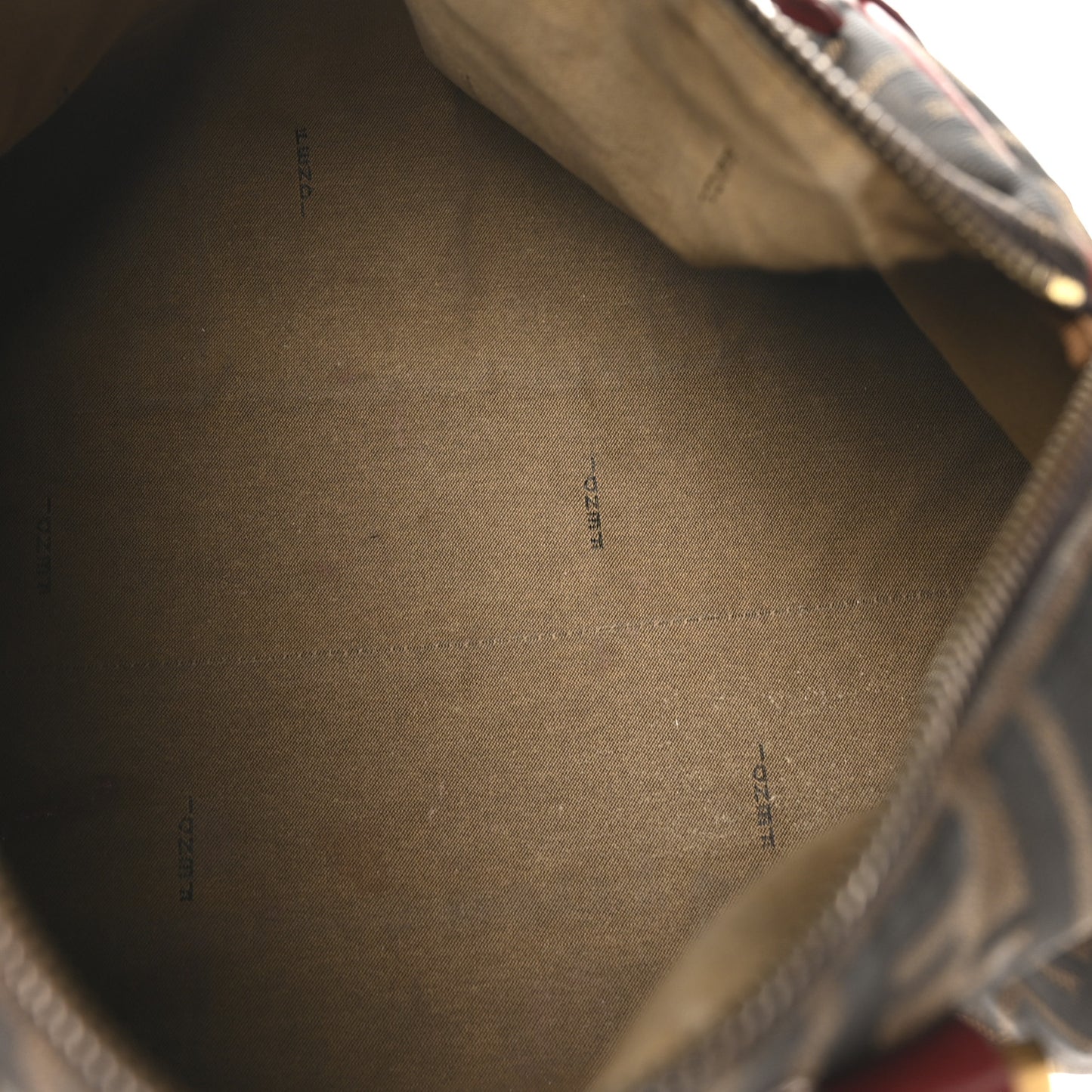 Zucca Calfskin Medium Convertible Boston Satchel Tobacco Granada