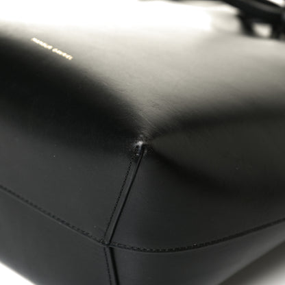 Mansur Gavriel Calfskin Mini Bucket Bag Black Flamma 11 of 13