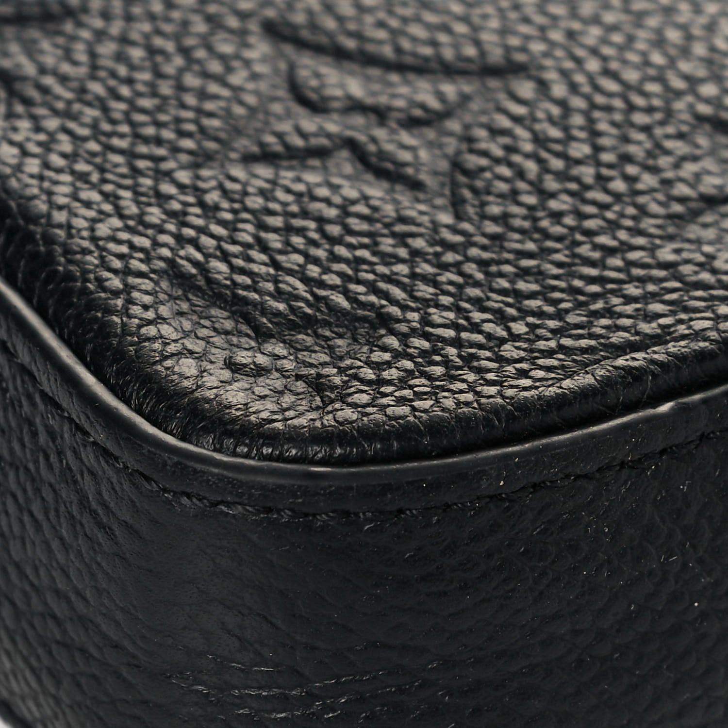 Louis Vuitton Empreinte Pochette Felicie Chain Wallet Black 10 of 13