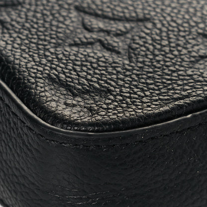 Louis Vuitton Empreinte Pochette Felicie Chain Wallet Black 10 of 13