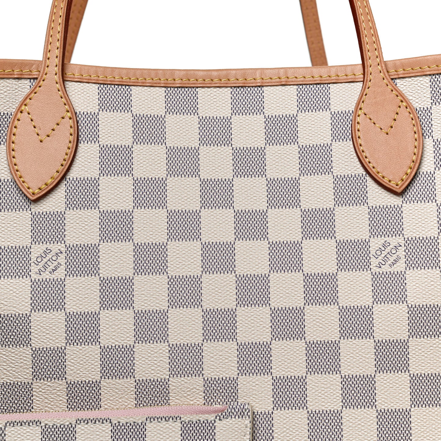 Damier Azur Neo Neverfull GM Rose Ballerine