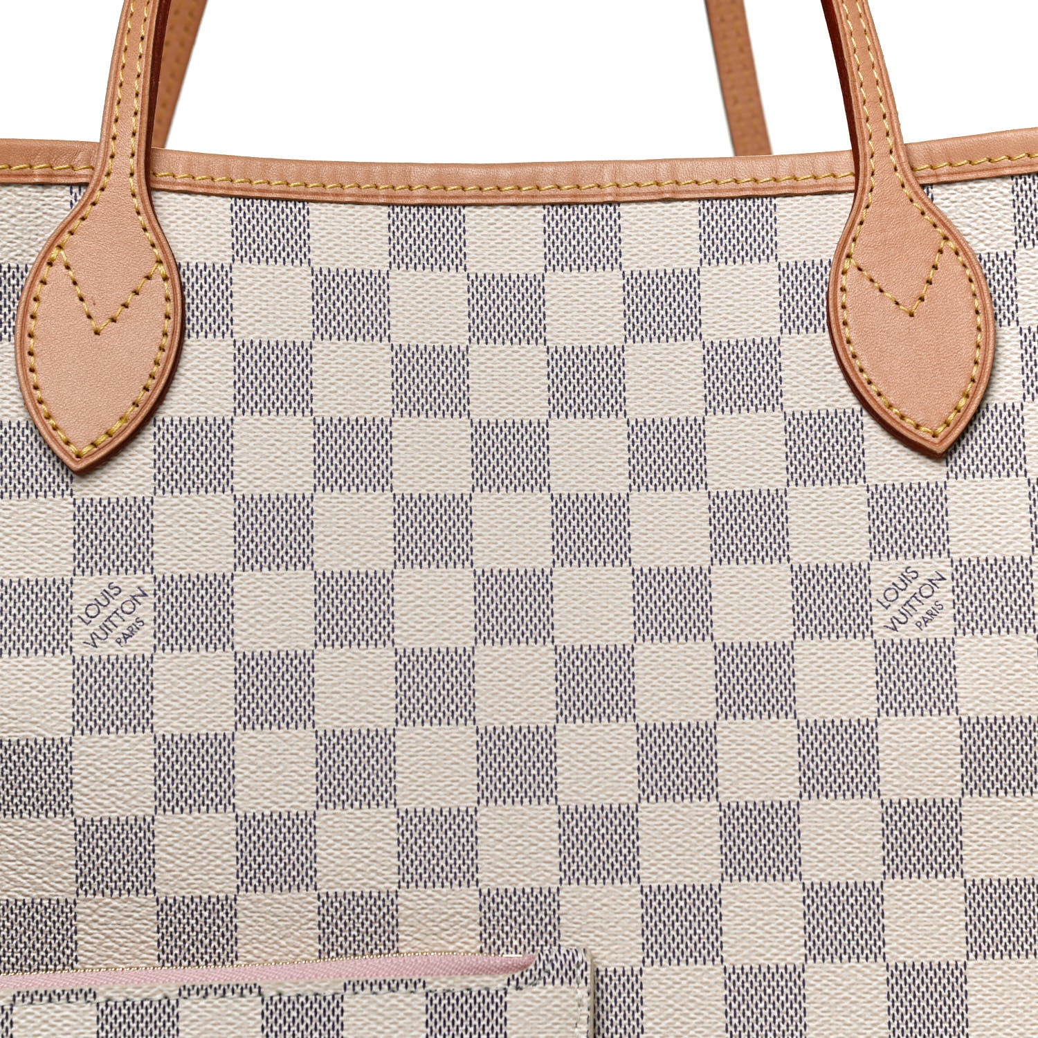 Louis Vuitton Damier Azur Neo Neverfull GM Rose Ballerine 11 of 14