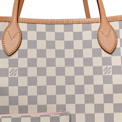 Louis Vuitton Damier Azur Neo Neverfull GM Rose Ballerine 11 of 14