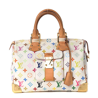 Louis Vuitton Monogram Multicolor Speedy 30 White 1 of 18