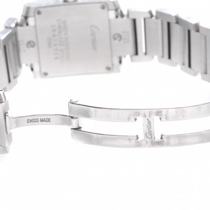 Cartier Stainless Steel 20mm Tank Francaise Quartz Watch 4 of 4