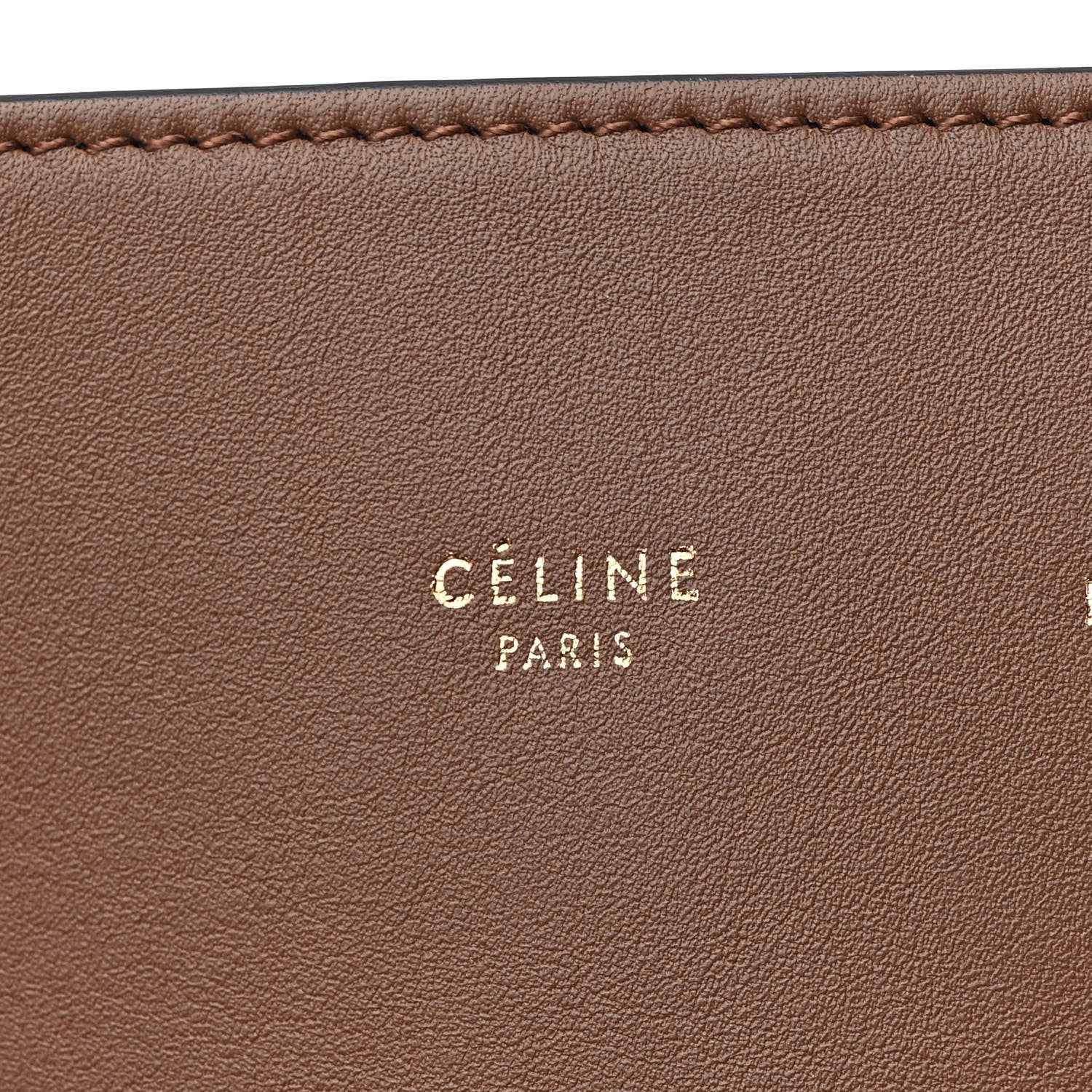 Celine Shiny Smooth Calfskin Small Twisted Cabas Camel Tan 6 of 12