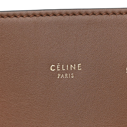 Celine Shiny Smooth Calfskin Small Twisted Cabas Camel Tan 6 of 12