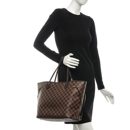 Louis Vuitton Damier Ebene Neverfull MM 2 of 8