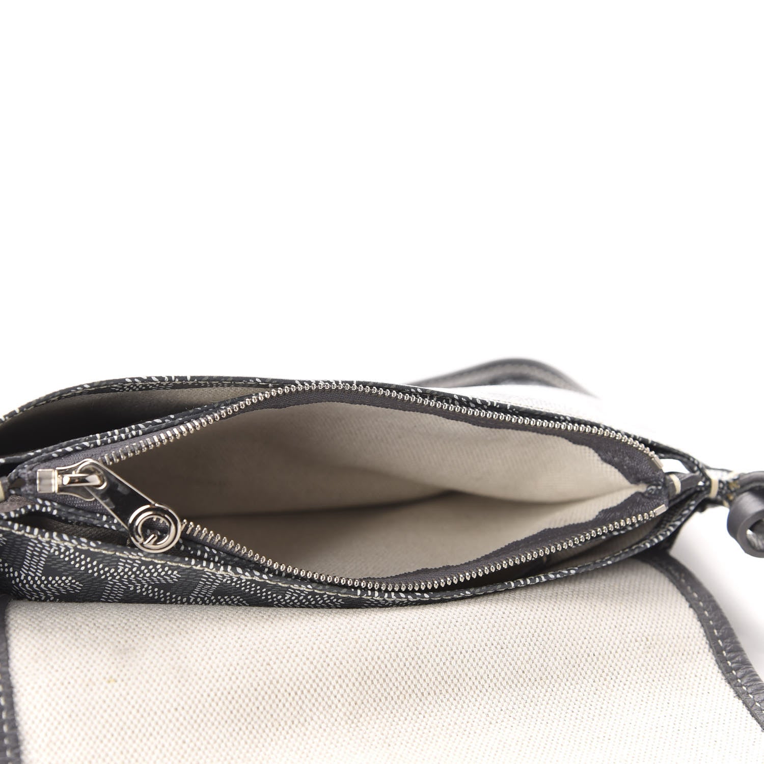 Goyard Goyardine Plumet Wallet Clutch Grey 5 of 9
