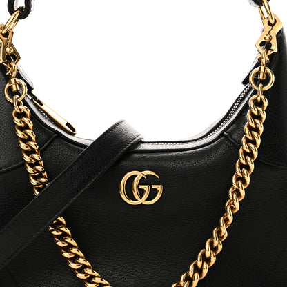 Gucci Goatskin Small Aphrodite Shoulder Bag Black 7 of 9