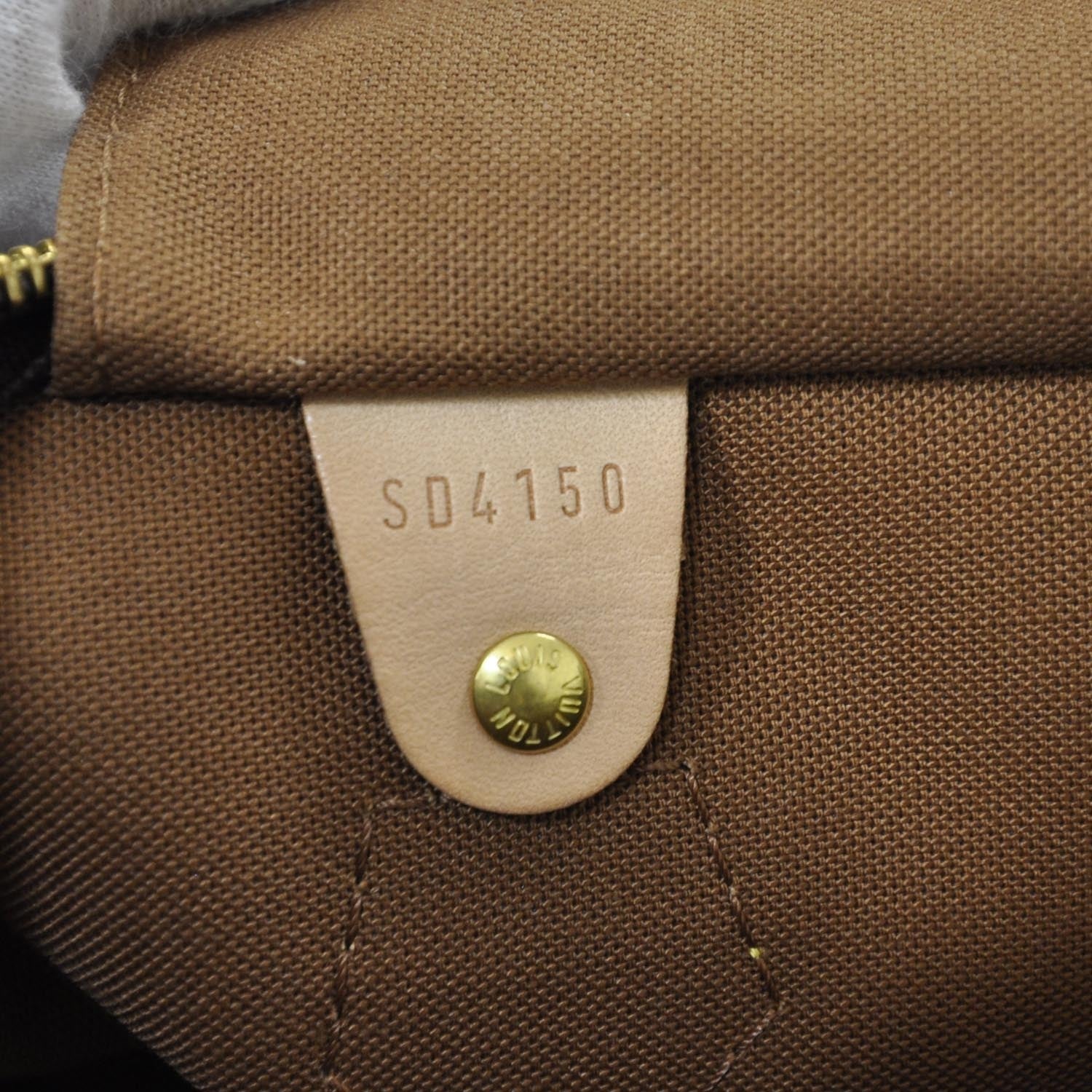 Louis Vuitton Monogram Speedy 35 9 of 9