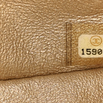 Chanel Metallic Aged Calfskin Quilted 2.55 Reissue 226 Flap Pale Gold 7 of 11