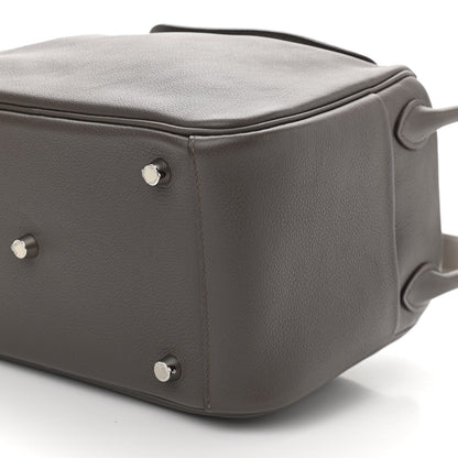 Hermes Taurillon Clemence Lindy 26 Etain 10 of 11