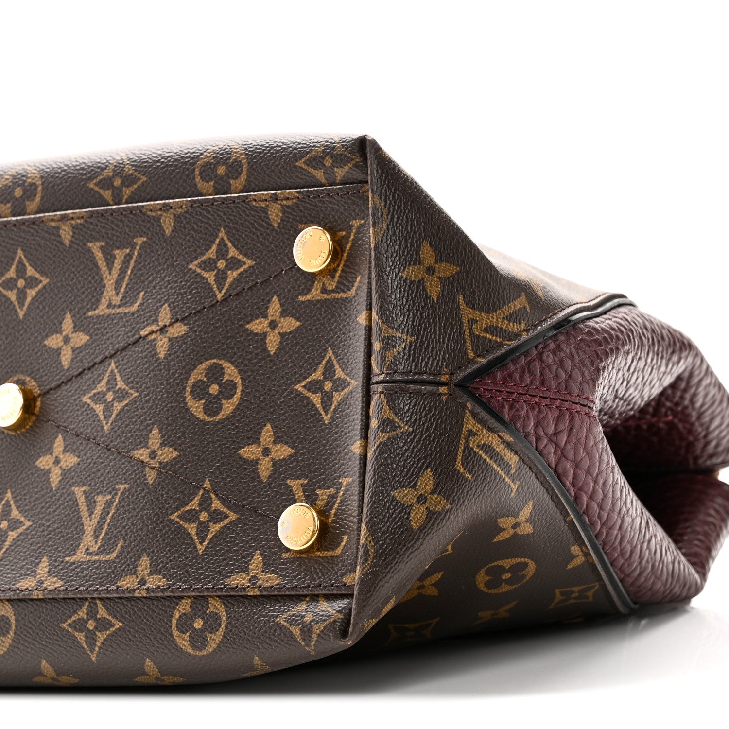 Louis Vuitton Ostrich Lizard Majestueux Tote MM Bordeaux 9 of 9
