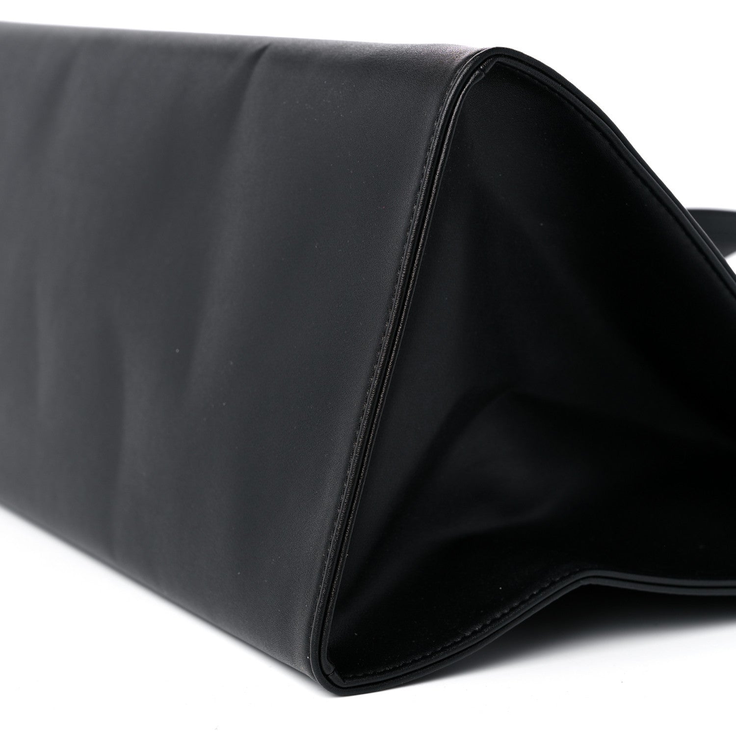 Telfar Vegan Leather Large Shopping Bag Black 9 of 9