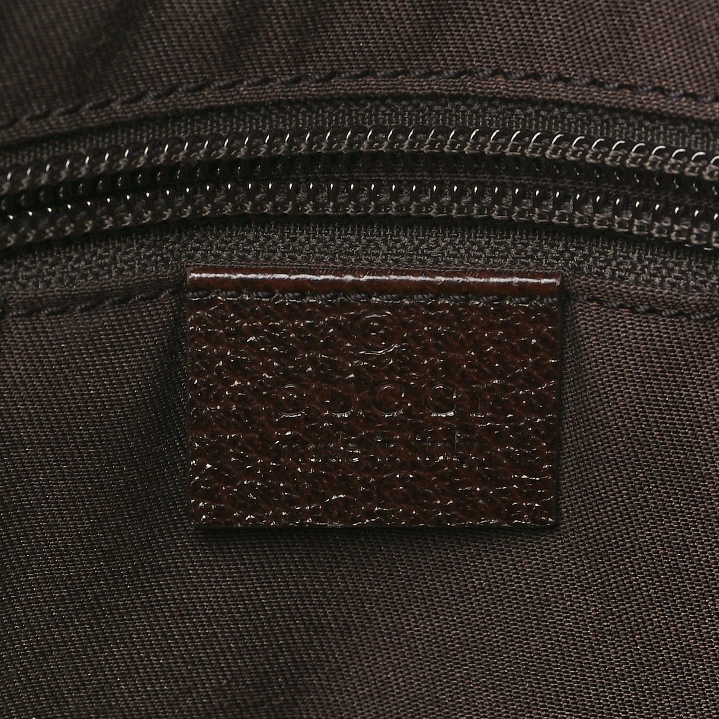 Monogram Web Medium Flat Messenger Bag Brown