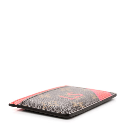 Louis Vuitton Monogram My LV Heritage Card Holder Rouge Fuchsia 4 of 7