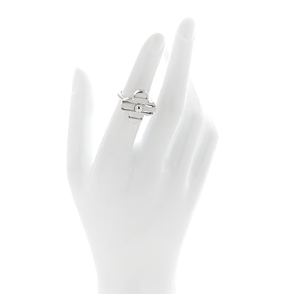Louis Vuitton 18K White Gold Petite Fleur Ring 47 4 2 of 6