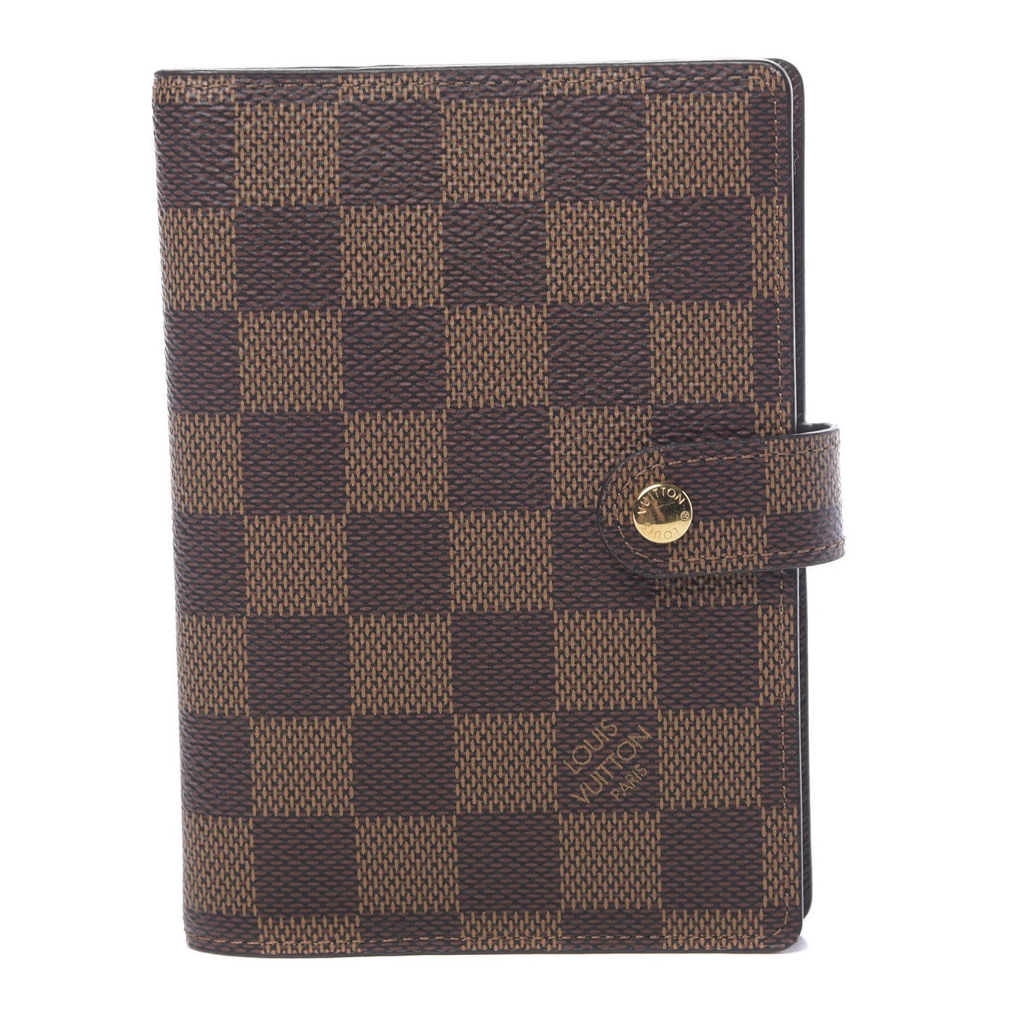 Damier Ebene Small Ring Agenda Cover
