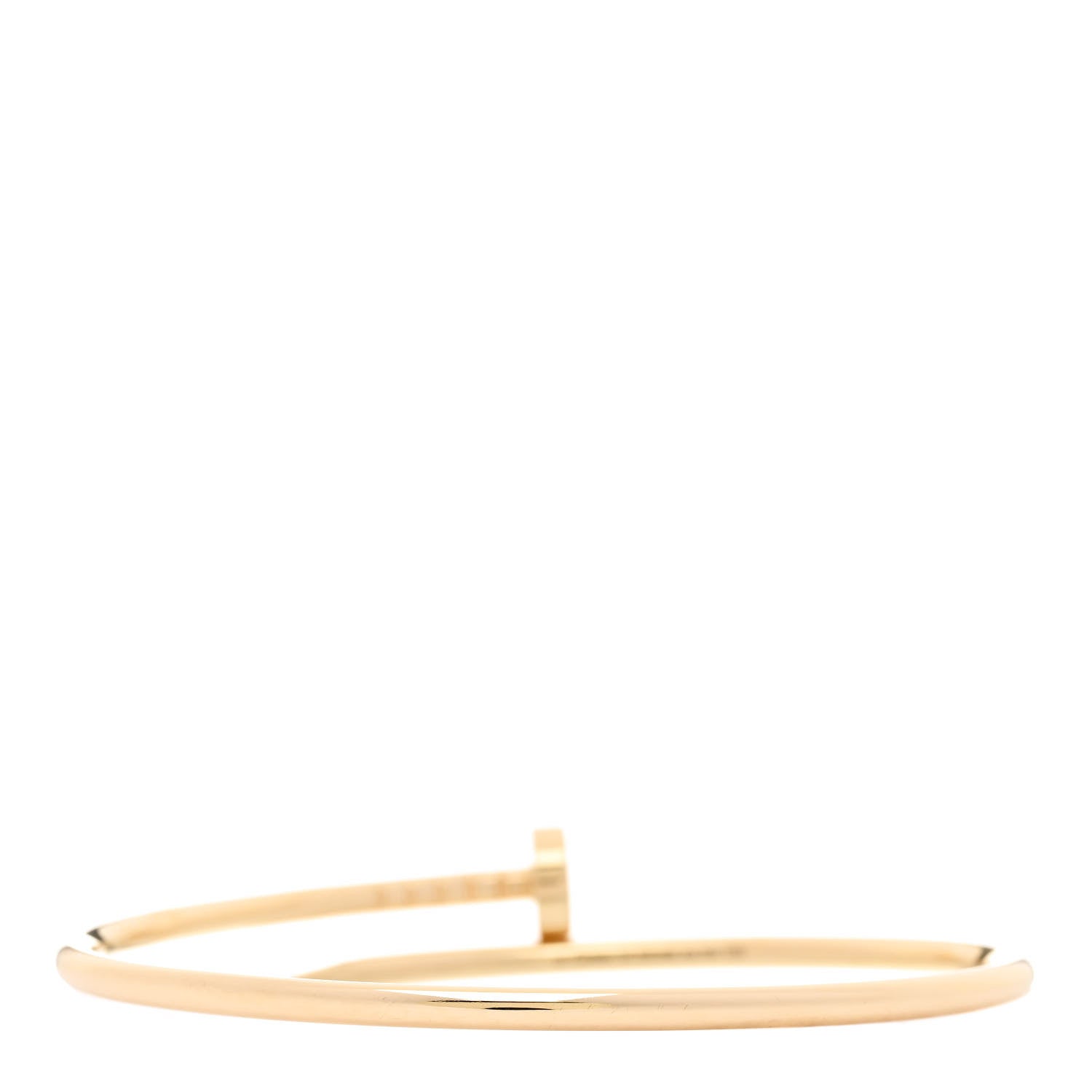 Cartier 18K Yellow Gold Small Juste Un Clou Bracelet 16 2 of 3