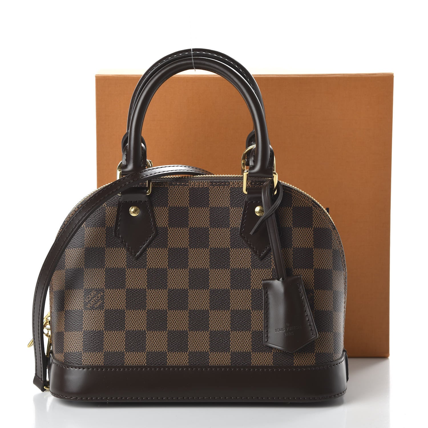 Louis Vuitton Damier Ebene Alma BB 9 of 9