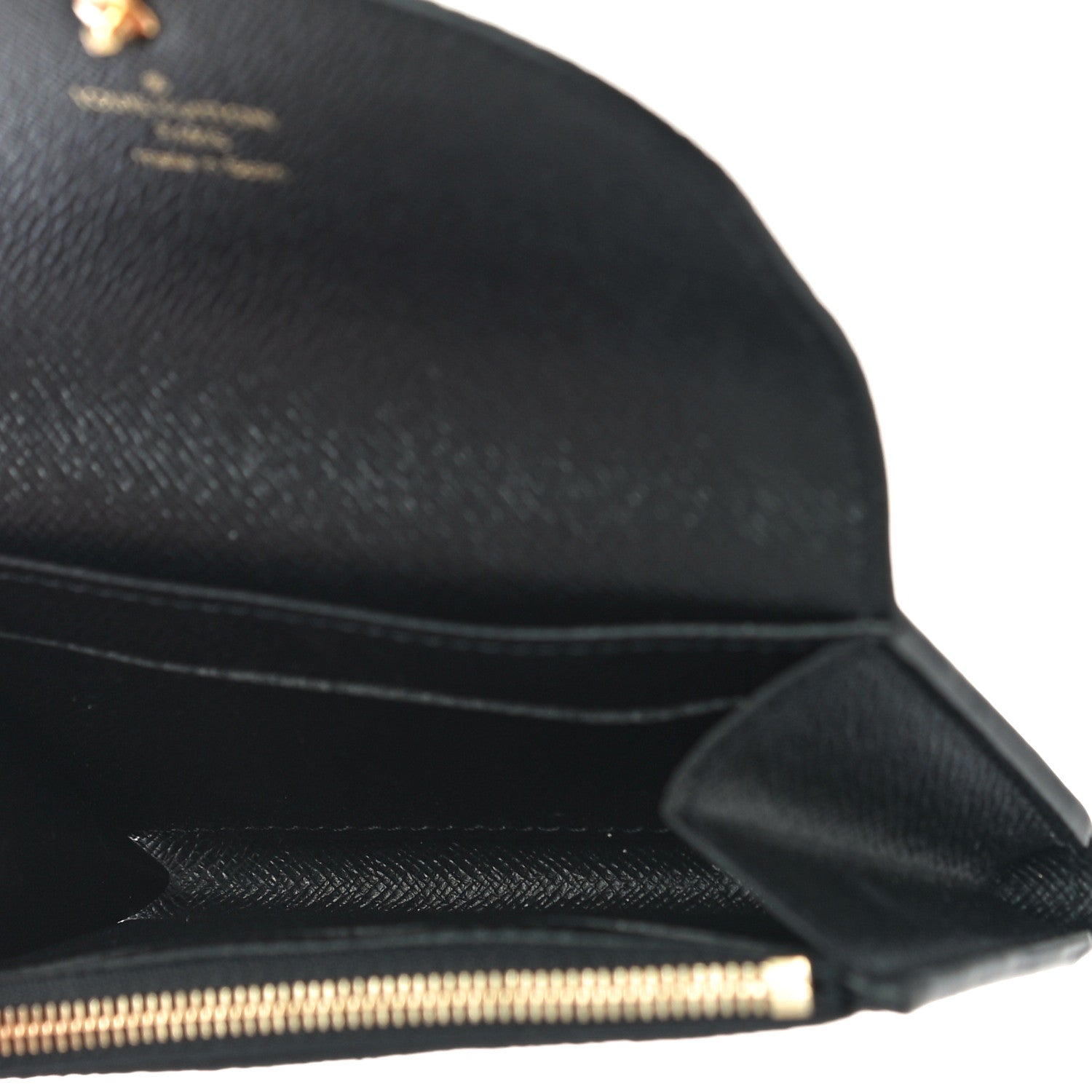 Louis Vuitton Monogram Giant Wild At Heart Rosalie Coin Purse Black 5 of 10