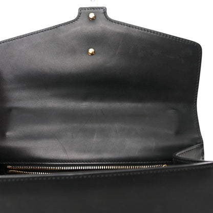 Gucci Calfskin Small Sylvie Shoulder Bag Black 12 of 16