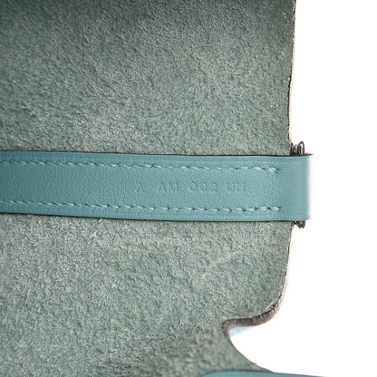 Hermes Taurillon Clemence Picotin Lock 18 PM Bleu Atoll 6 of 8