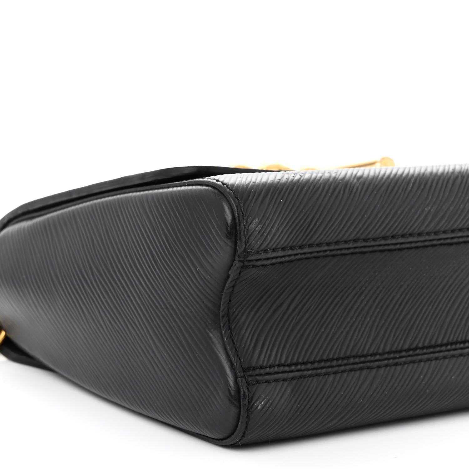 Louis Vuitton Epi Studded Sol Twist Shoulder Bag MM Black 8 of 11