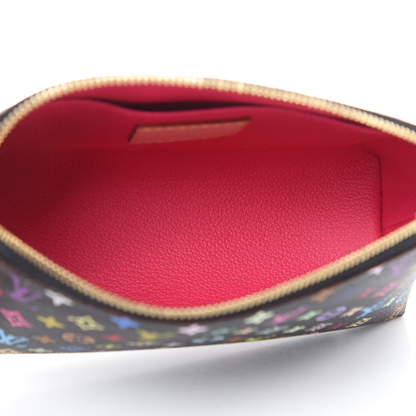 Monogram Multicolor Cosmetic Pouch Black Grenade