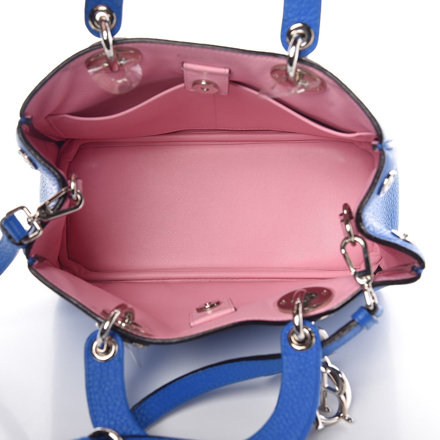 Bullcalf Mini Diorissimo Tote Bleu Nosy Rose Tendre